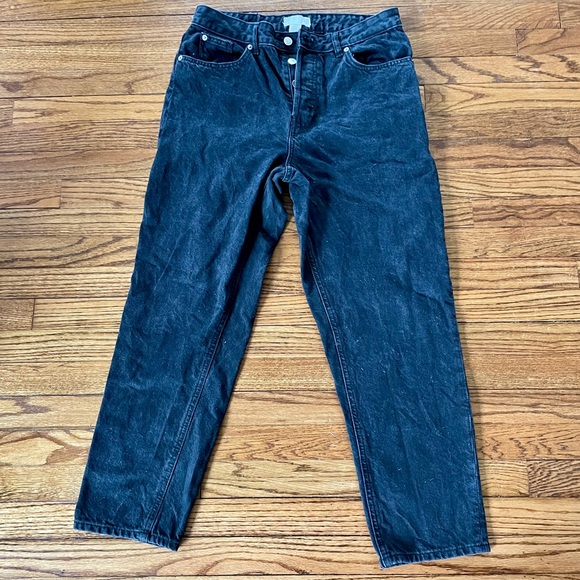 H&M Denim - High Rise Black Denim Jeans